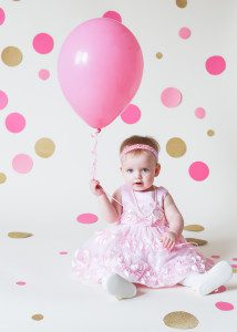pink themed kitchener cake smash