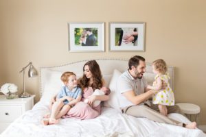 Newborn Photographer London Family portrait