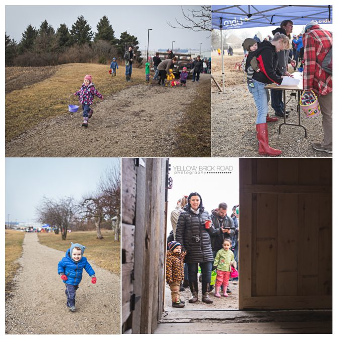 Easter Egg Hunt guests arriving