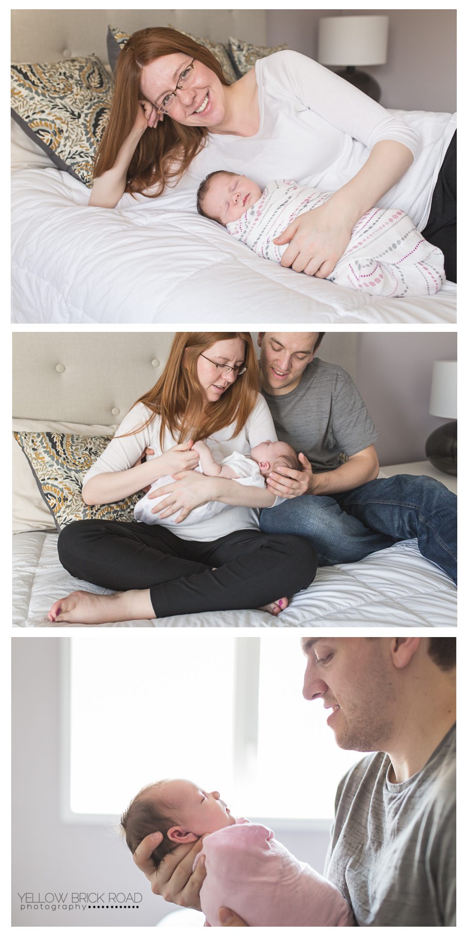 Yellow Brick Road Photography Lifestyle newborn session, Kitchener