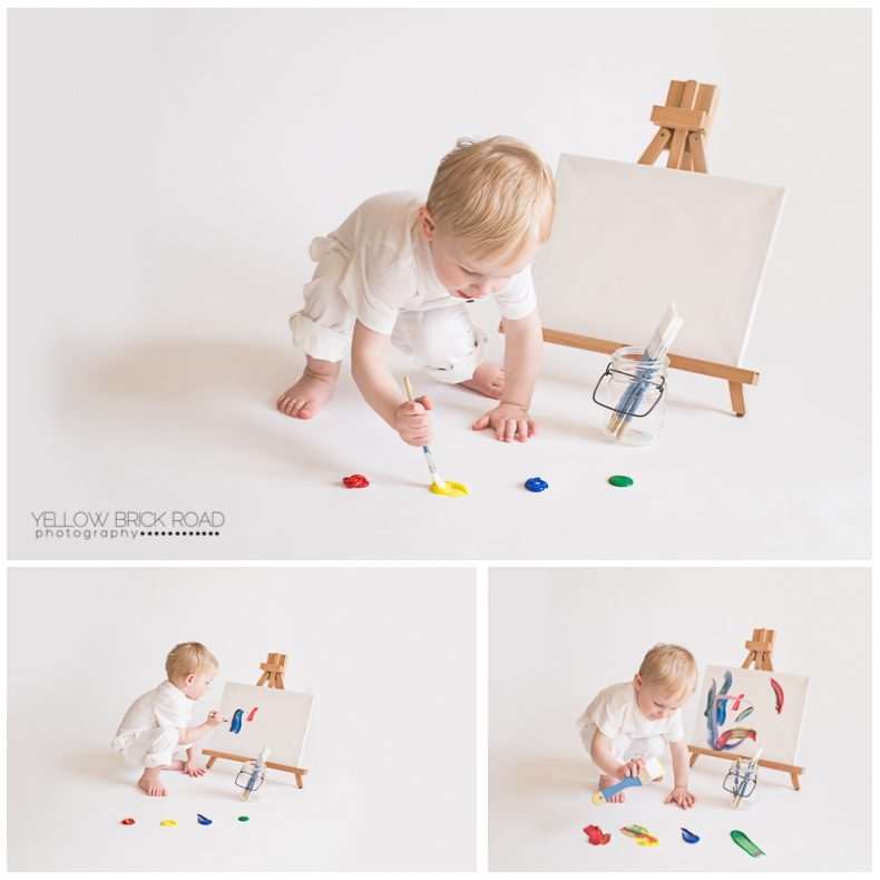 paint smash session yellow brick road photography kitchener
