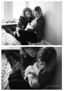 Black and White guelph family portrait