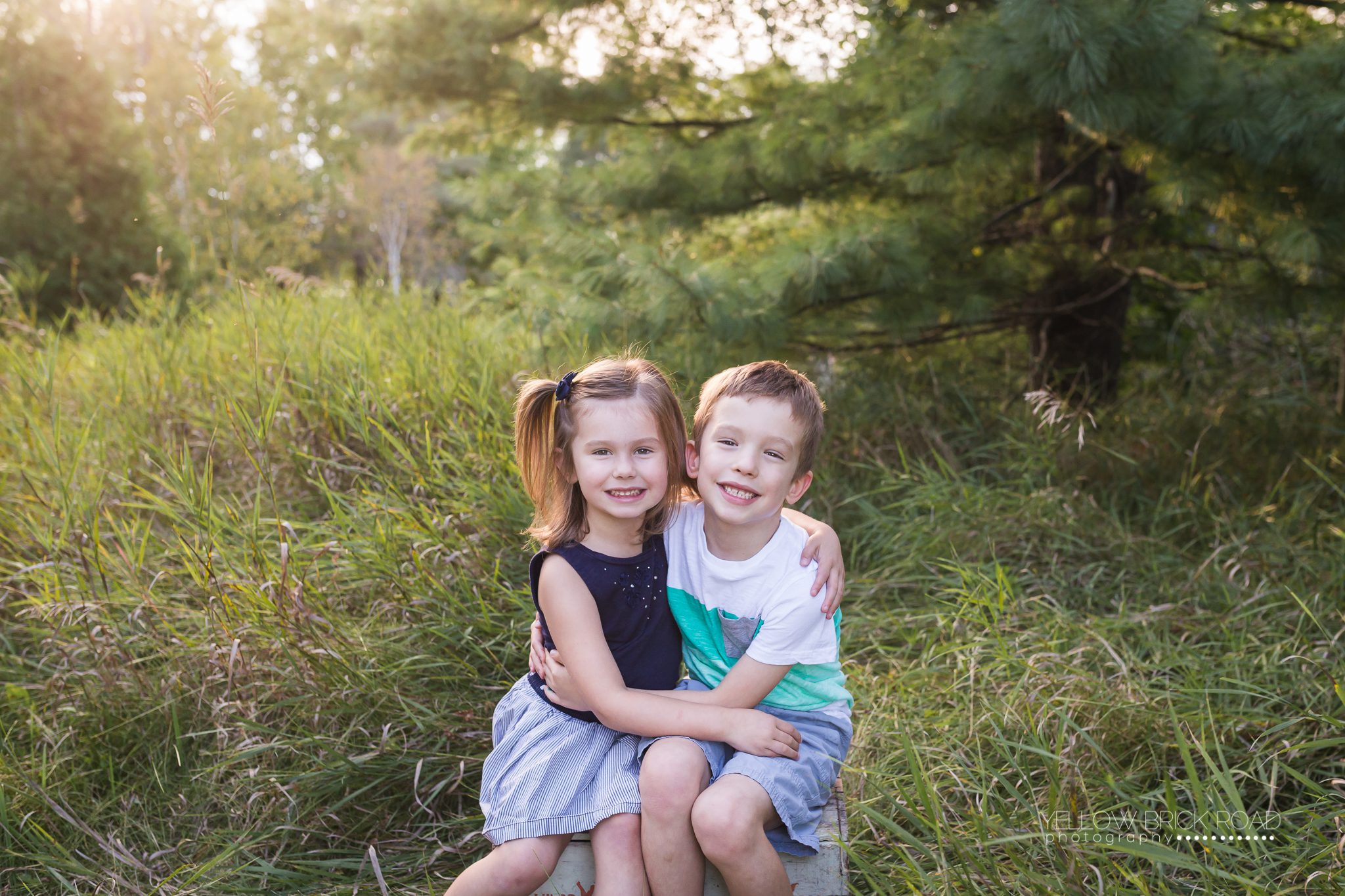 siblings during Family photography session