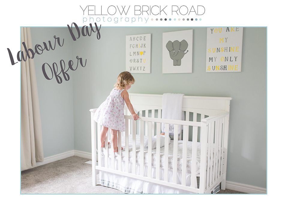 Labour Day offer for lifestyle newborn photography