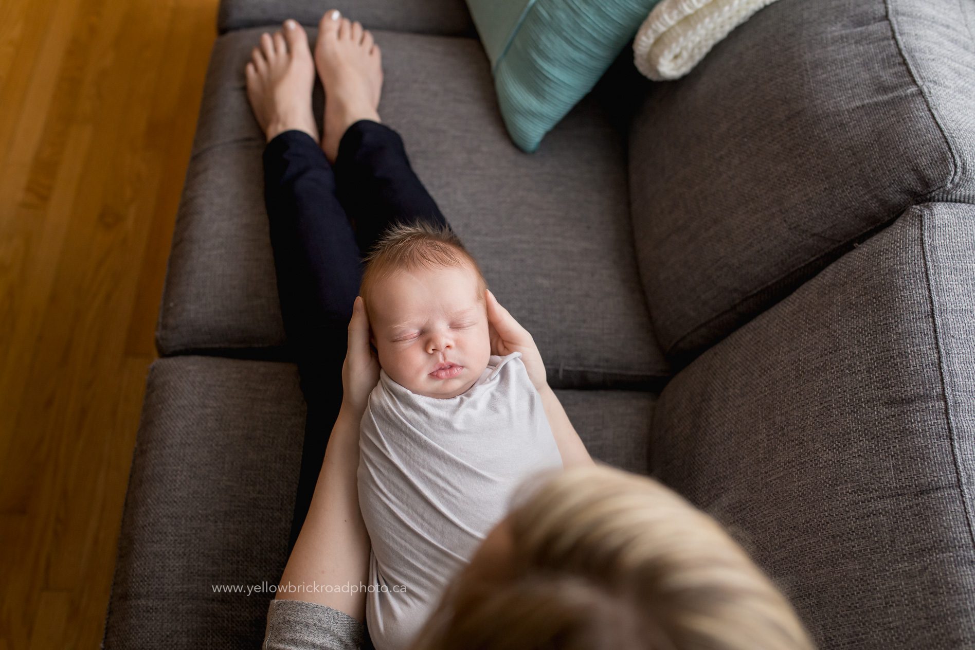 Guelph Lifestyle Newborn Session Yellow Brick Road Photography