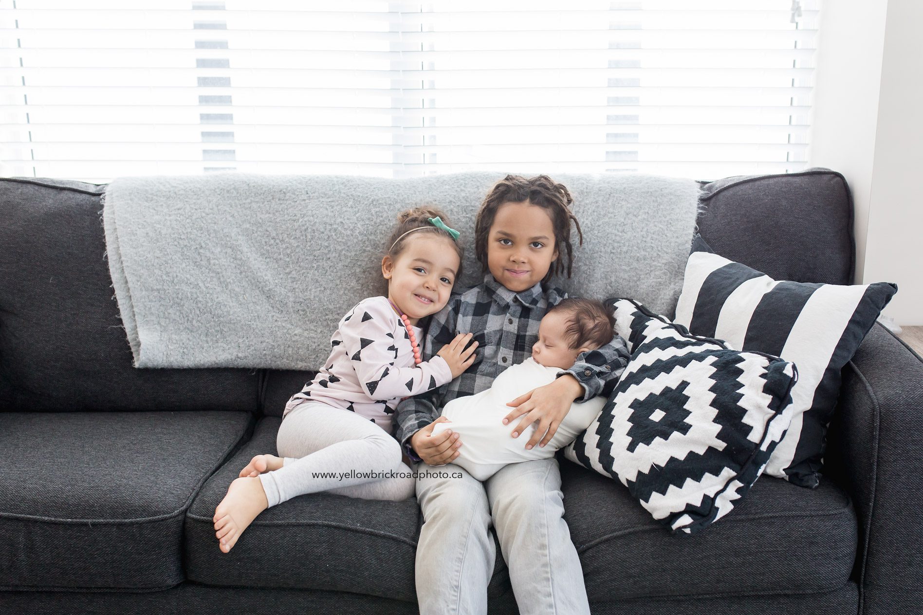 Waterloo Newborn Photographer in home session