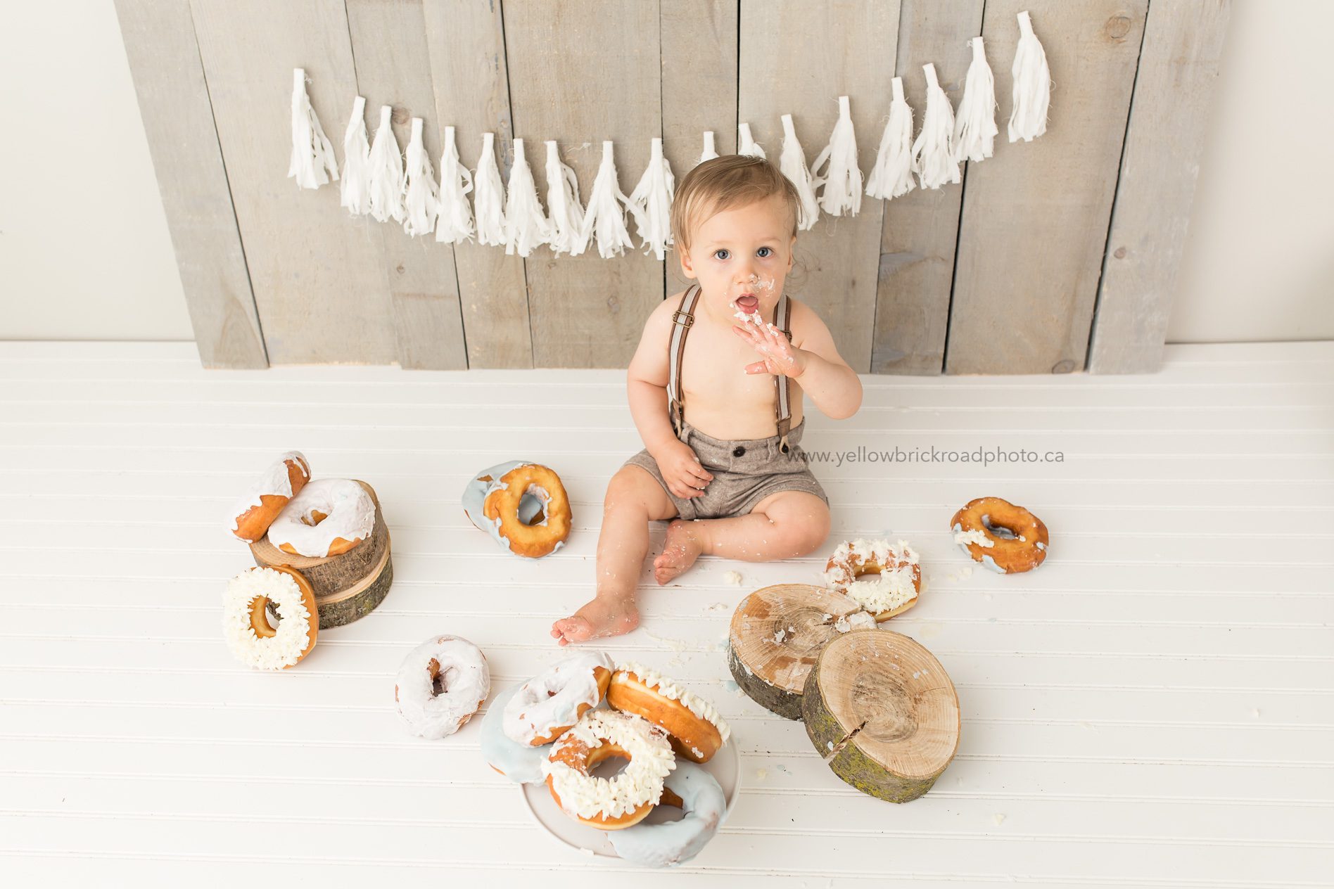 Donut Smash Birthday Session