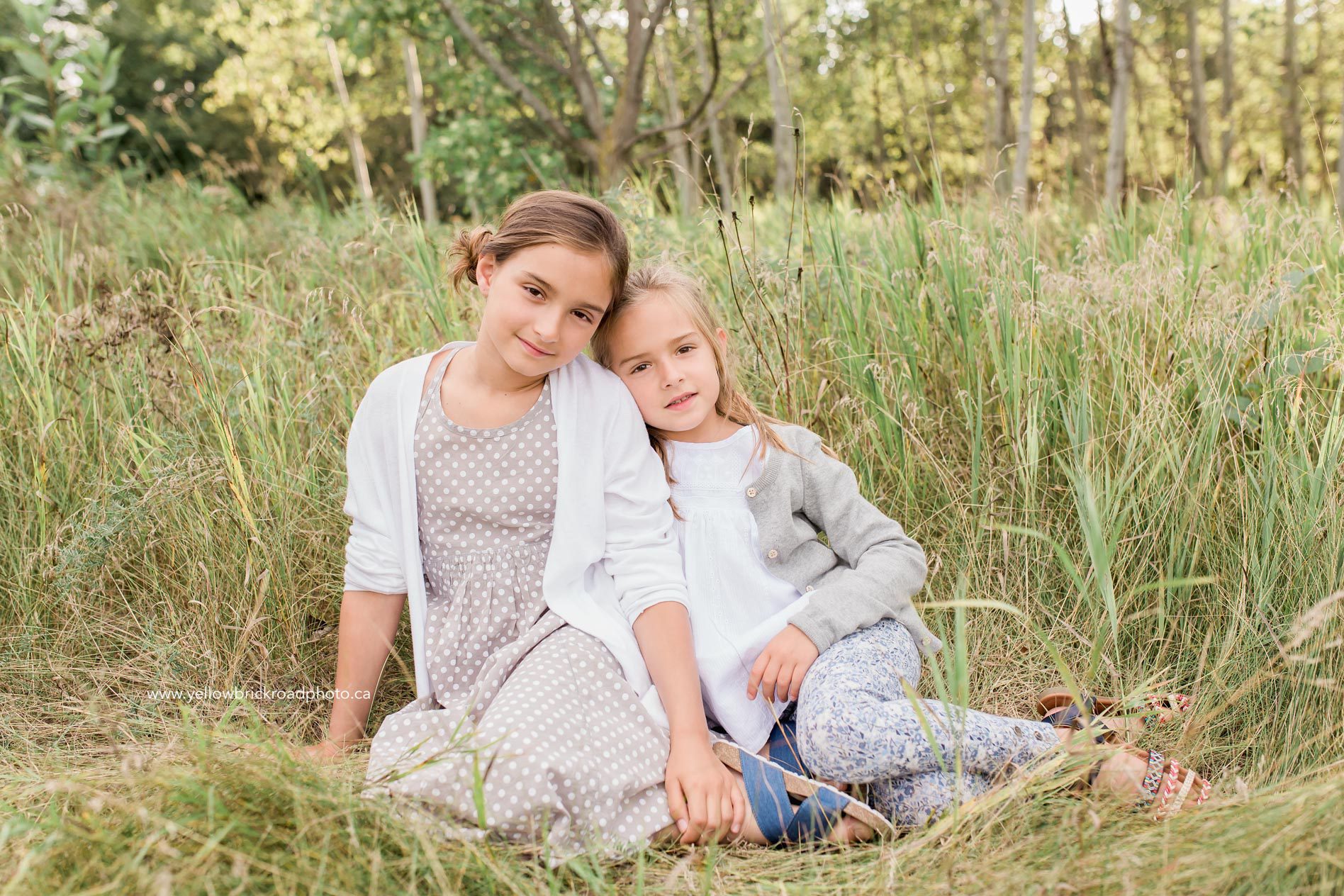 Guelph Family Session Sister portraits