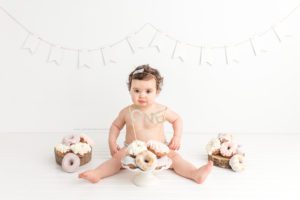 Donut Smash First Birthday Guelph Photographer