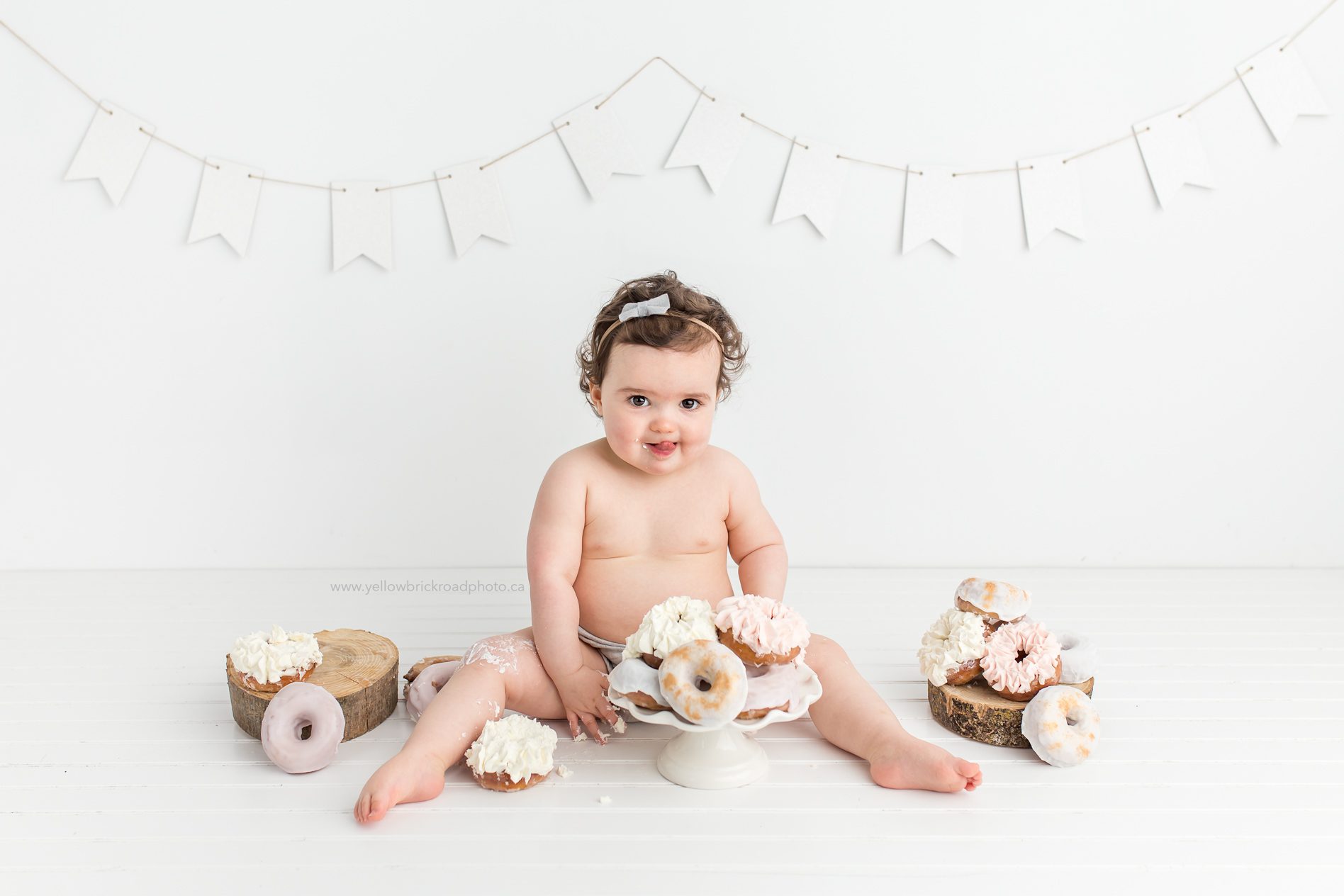 Donut Smash First Birthday Guelph Photographer