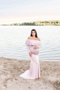 maternity beach session