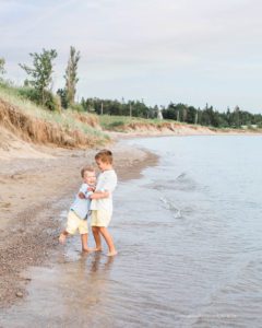 lake huron beach